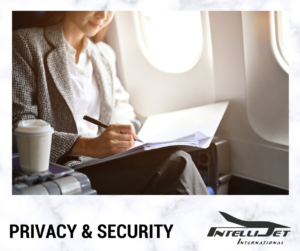 Private jet privacy and security