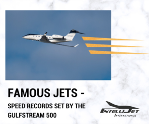 Gulfstream G500 Sets Transcontinental Speed Records